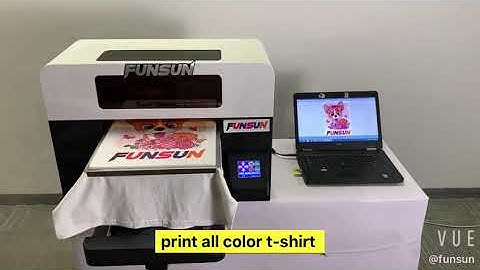 Funsun DTG T-shirt printing machine