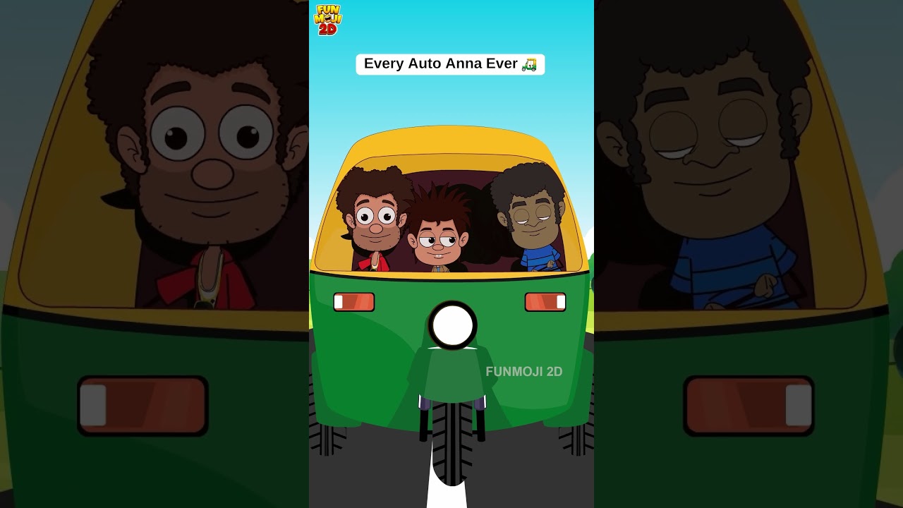 Auto Anna🤣🙏 #funmoji2d #relatable #funny #funnycomedy #comedy #auto #fun #nostalgia #village