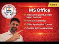 MS Word Full Course in Hindi – Part 6 | MS Word Paragraph Tab Option | Jatin Mehta Computer Classes