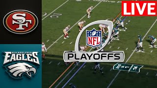 🔴 LIVE: San Francisco 49ers vs Philadelphia Eagles | Jan WILD CARD FULLGAME | MADDEN NFL 26 SIM