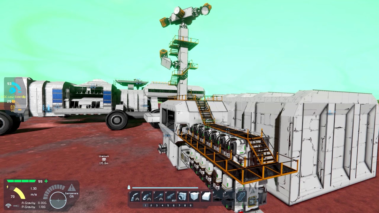 Space Engineers | The Alien World Start | Ep 16 - The Test Drive - YouTube