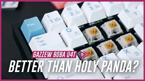 Gazzew Boba U4T Thocky Review | Sound Test With ai03 Vega