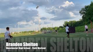 Branden Shelton - Football Drills