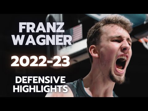Franz Wagner Defensive Highlights | 2022-23 Orlando Magic NBA