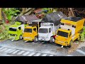 Wadidaw!! Ayo ikut saya bermain mobil mobilan truk oleng lagi, truk pasir, truk tronton, truk oleng