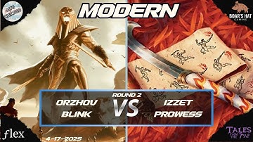 Orzhov Blink VS Izzet Prowess  [MTG Modern Round  2]