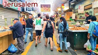 [4K] Jerusalem: Happy Passover, Shuk Mahane Yehuda