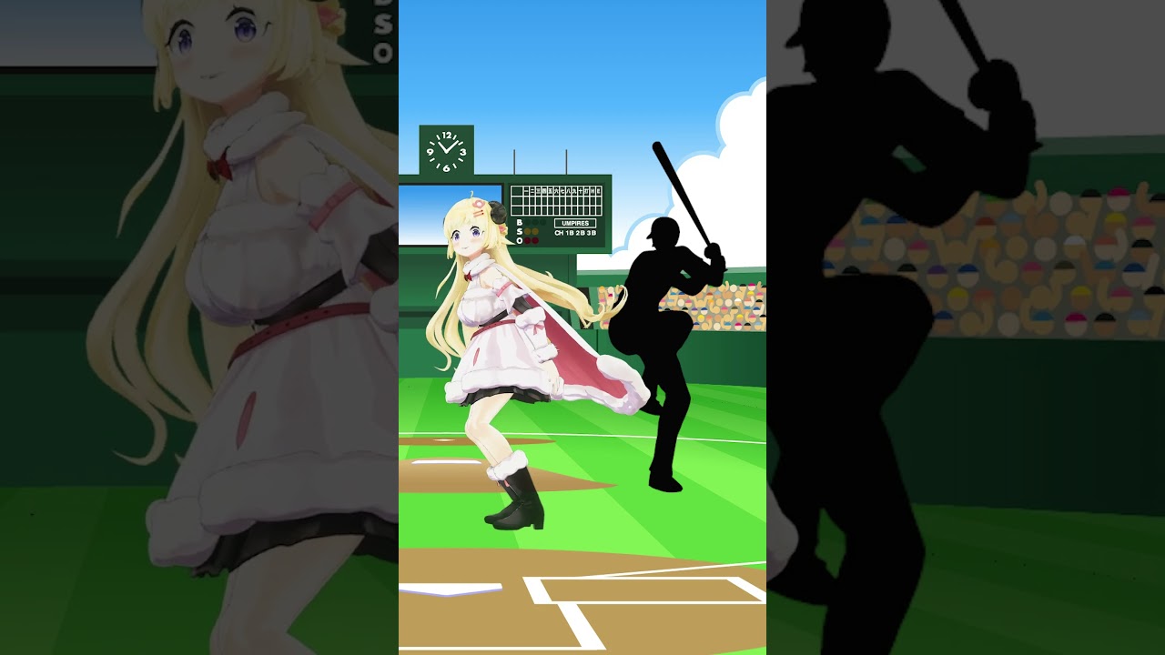 ケツバット怖いよ〜！【 #今日のわため 】 #shorts #hololive #vtuber