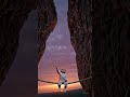 Baby chilling #baby #funny #cute #shorts #ai #sunset #cliff #calm #chill