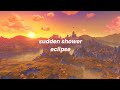 sudden shower - eclipse (sped up rom lyrics)