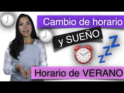 Video: Cómo Evitar Que El Horario De Verano Arruine El Sueño