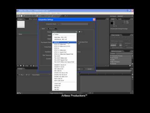 Adobe After Effects - გაკვეთილი პირველი