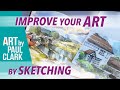 How to Improve your Art by Sketching and Painting Outdoors