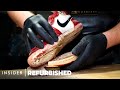 How $20,000 1985 Chicago Air Jordan 1s Are Professionally Resoled | Refurbished