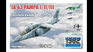 IA 63 PAMPA I/II/III 1982 Models 1:72 Vacuform Scale Model Kit Review