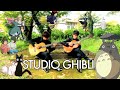 Studio Ghibli Music Classical Guitar Medley | 10 minutes of Relaxing Music