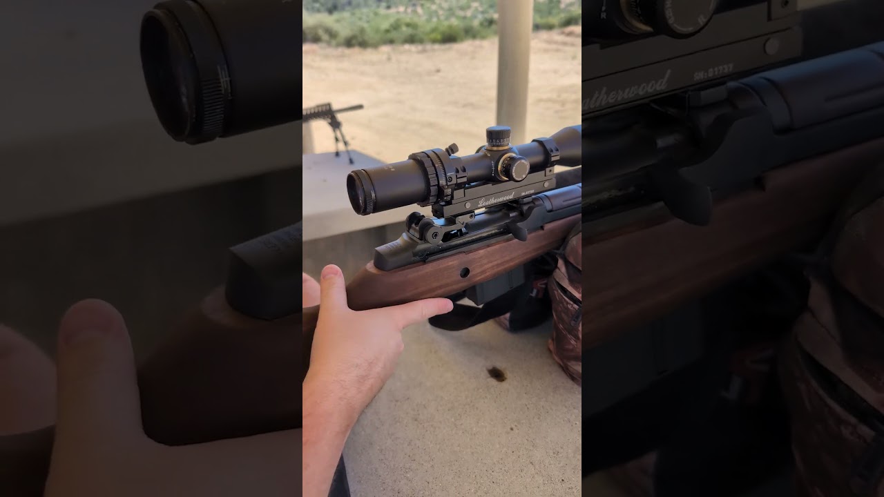 There's something solid about the M1A dropping the bolt