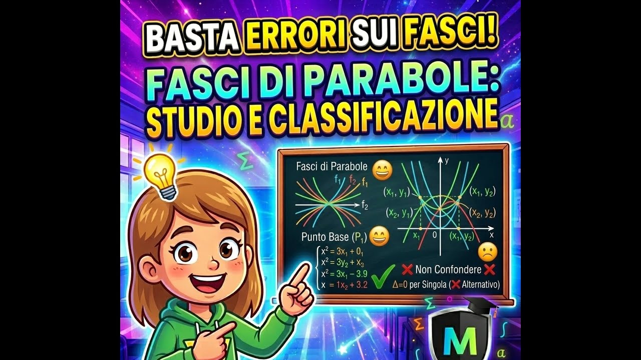 TUTTA LA TEORIA SUI FASCI DI PARABOLE - Voto 10!