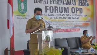 Rapat Perencanaan Teknis / Forum OPD Diskominfo Se-Kalimantan Barat