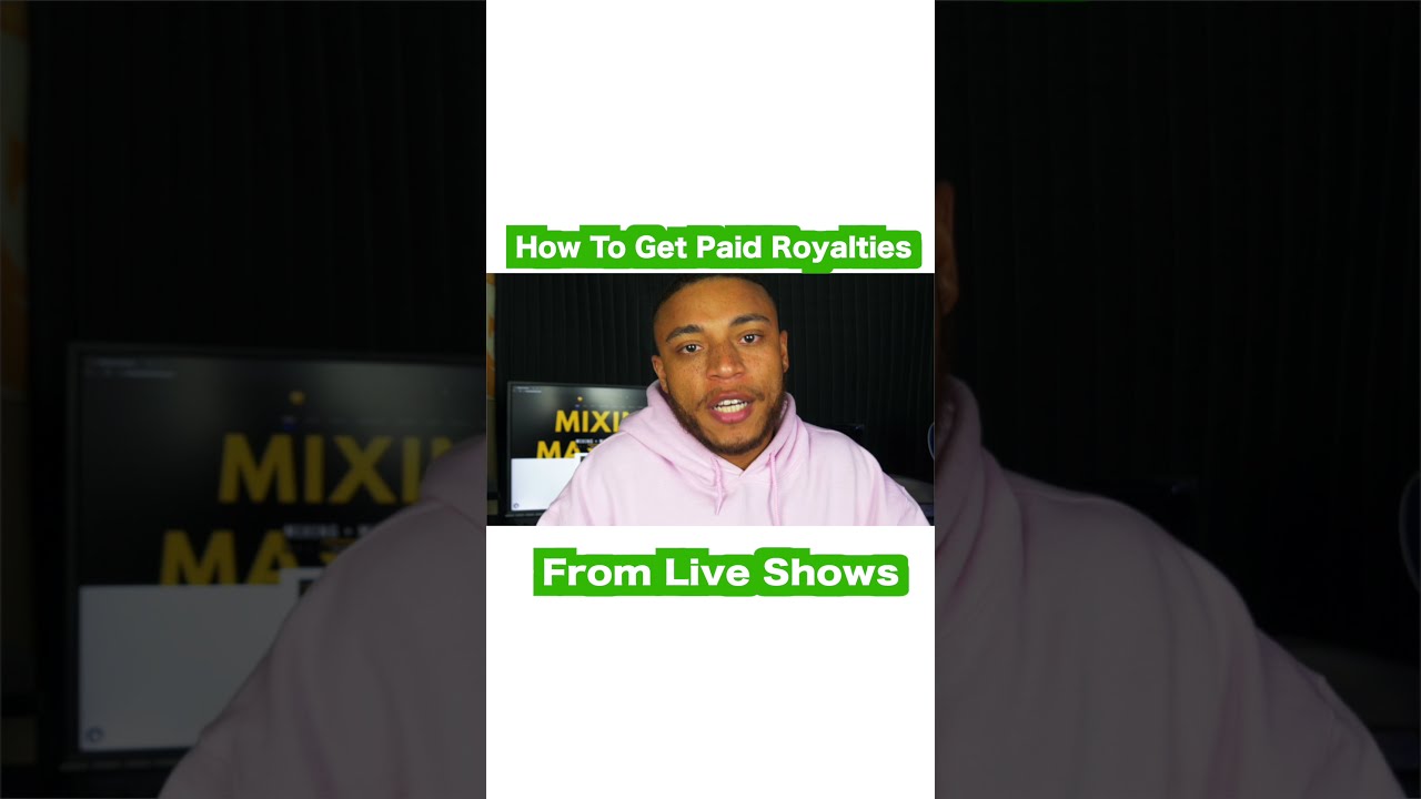 How To Get Paid Royalties From Live Shows shorts