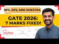 Last Minute Score Booster: BFS vs DFS, Dijkstra &amp; Eigen Vectors Tricks | GATE 2026