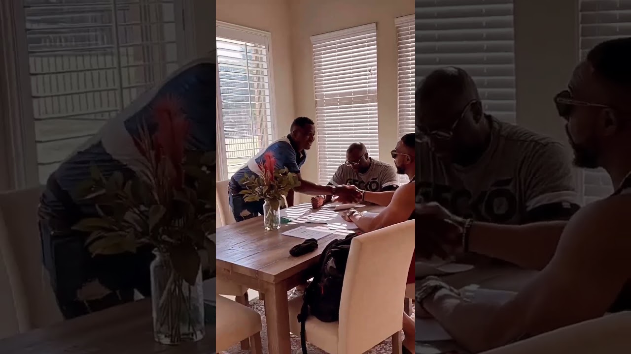 WATCH ACTOR BOLANLE NINALOWO ON SET FOR A NEW MOVIE