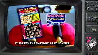 Instant Scratchies Crossword Commercial 2002