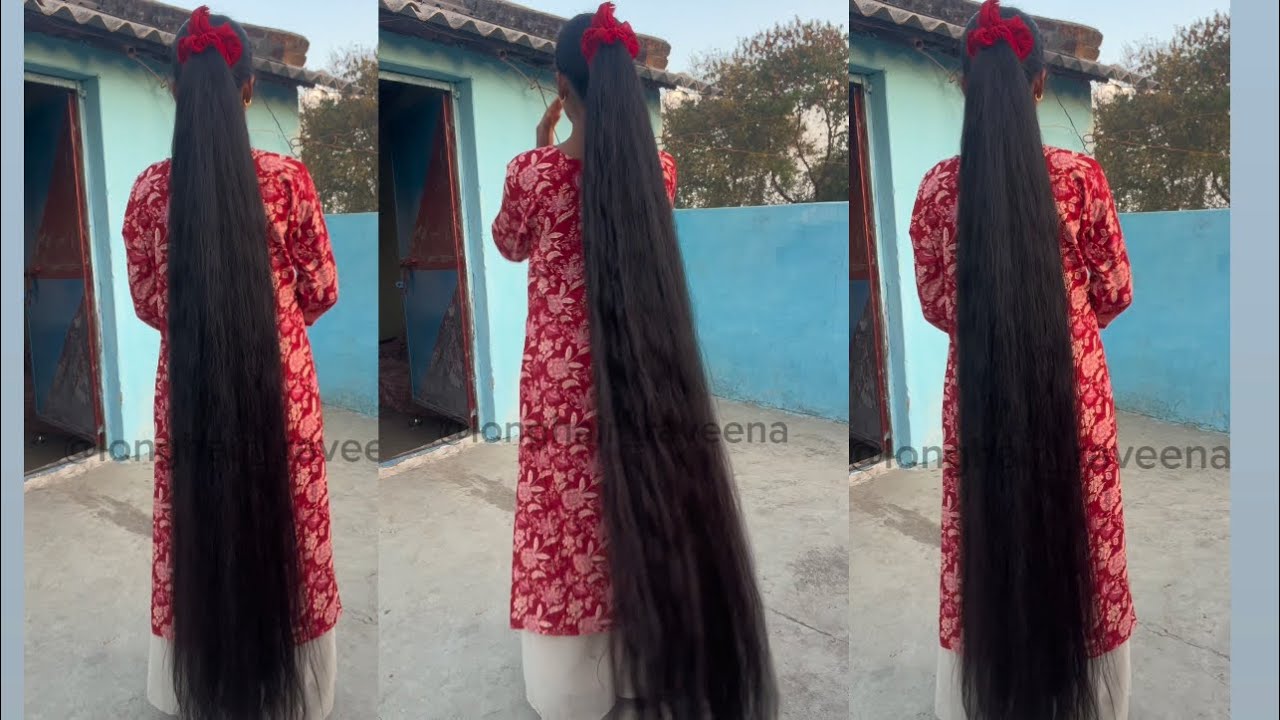 High phonytail and bun making 