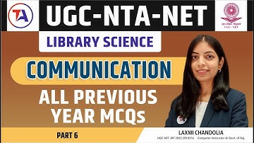 UGC NET Library Science Communication Previous Year Questions Part 6 | Library Science Vacancy