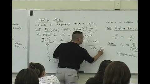 Daniel Judge- Statistics Lecture 1 (part 8)