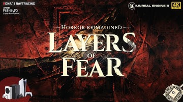Layers of Fear (2023) - Tech Analysis on Xbox Series X/S and PS5 - Lumen/RT/FSR/4K - Unreal Engine 5
