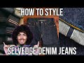 How to style raw selvedge denim jeans