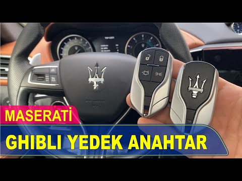 Maserati Anahtar Yapımı | Yedek Kopyalama - Oto Anahtarcı İstanbul