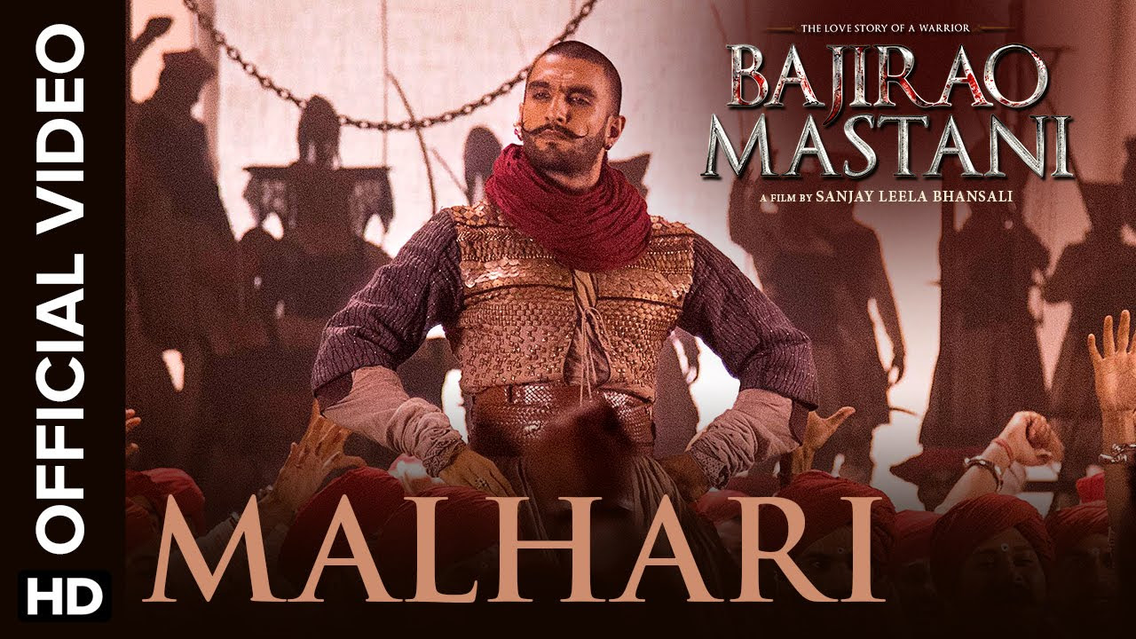 Malhari Official Video Song  Bajirao Mastani  Ranveer Singh