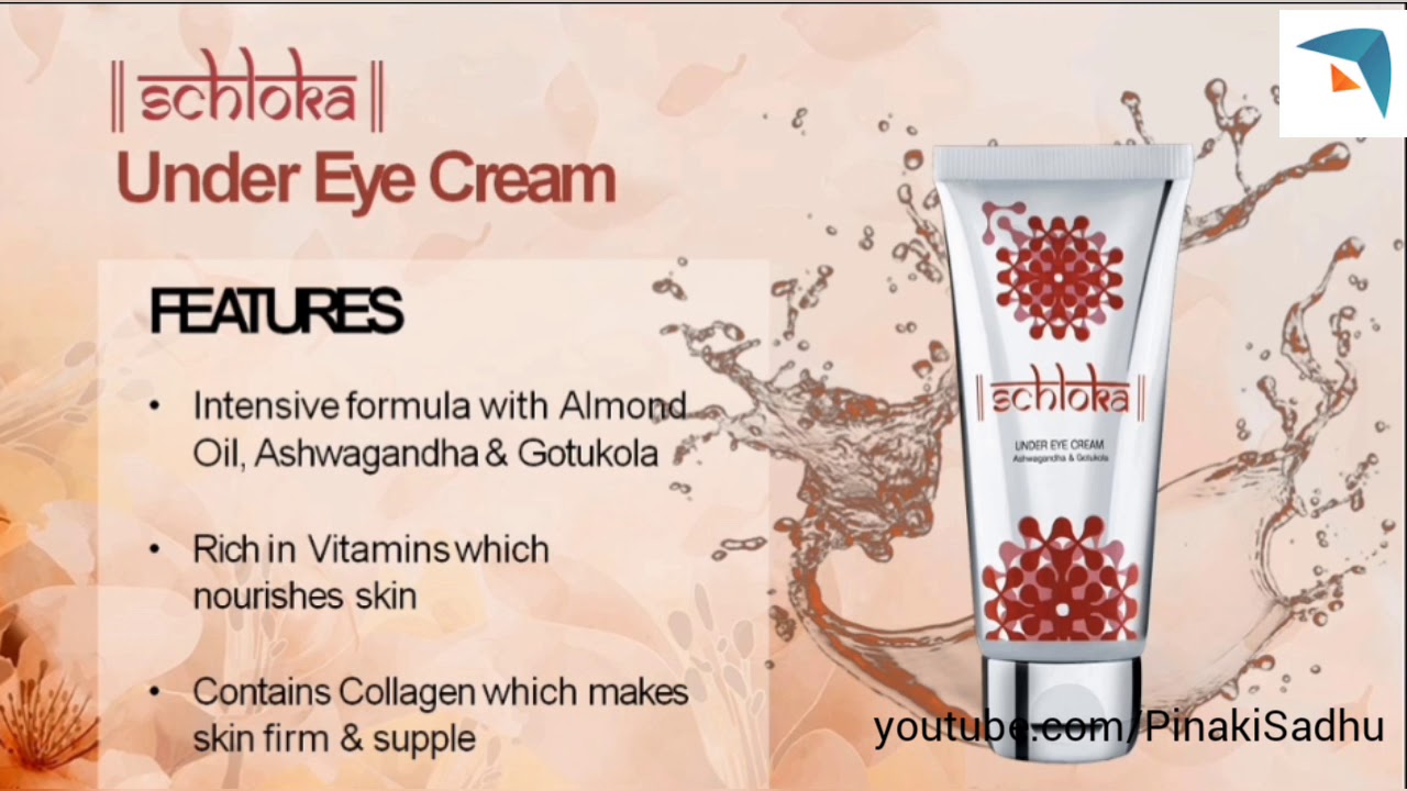 Modicare Schloka Under Eye Cream Features & Benefits YouTube