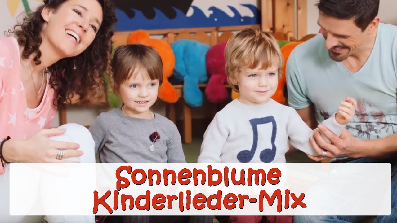 Sonnenblume Kinderlieder-Mix || Kinderlieder Mixe für Babys und ...