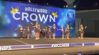OC Cheer Foothill Division – Team Youth yellow. 1-28-2023