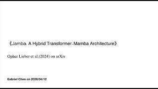 Jamba: A Hybrid Transformer-Mamba Architecture