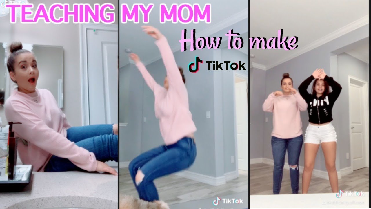 teenager resume TEACHING MY MOM HOW TO MAKE TIK TOK | IT'S ME ALI