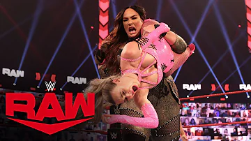 Lana vs. Nia Jax – Tables Match: Raw, Feb. 8, 2021