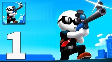 JT Sniper - Gameplay Walkthrough Part 1 (iOS, Android)