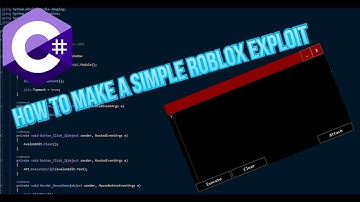 How To Make  A Simple Roblox Exploit I Nihon API 2021