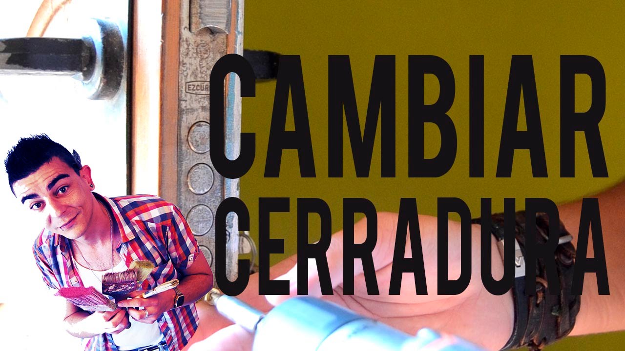 Como cambiar bombin cerradura buzon