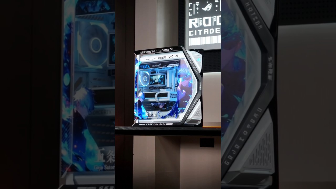 ⁣POWERFUL ROG CUSTOM GAMING PC BUILD! Ryzen 9 9950X3D + RTX 5090😍 #pcgaming #rog #amd #gaming