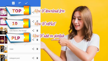 10 Free Professional PLP File For Pixellab | How To Download & add PLP to pixellab Tutorial