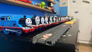 My entire Thomas and friends collection