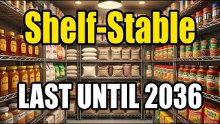Food Storage on a Budget: 19 Shelf-Stable Items That Last Until 2036