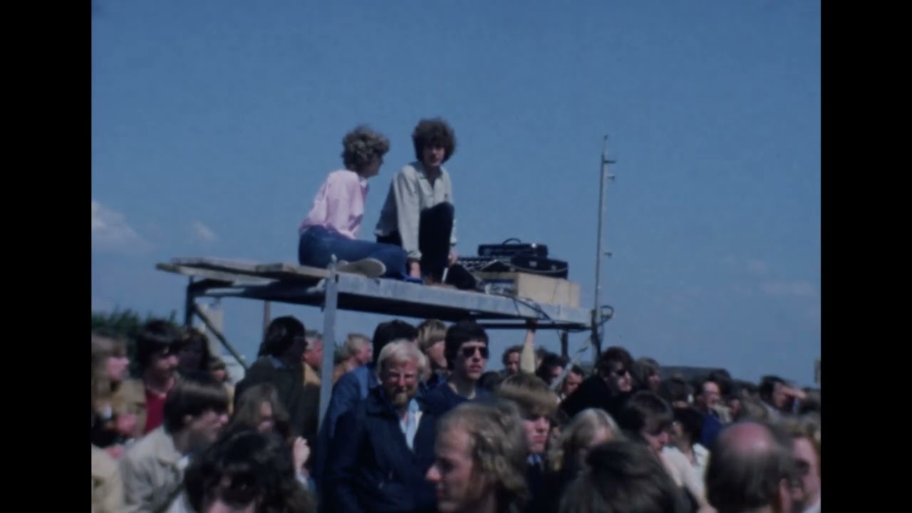 Einweihungsfest der neuen Amalienbrücke Oldenburg. 01.06.1980. Preisgekrönte Filmaufnahmen.