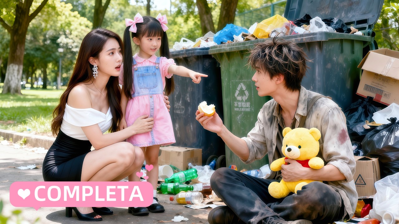 💗A menina apontou para um mendigo e o chamou de papai. Descobriu-se que ele era o CEO desaparecido!