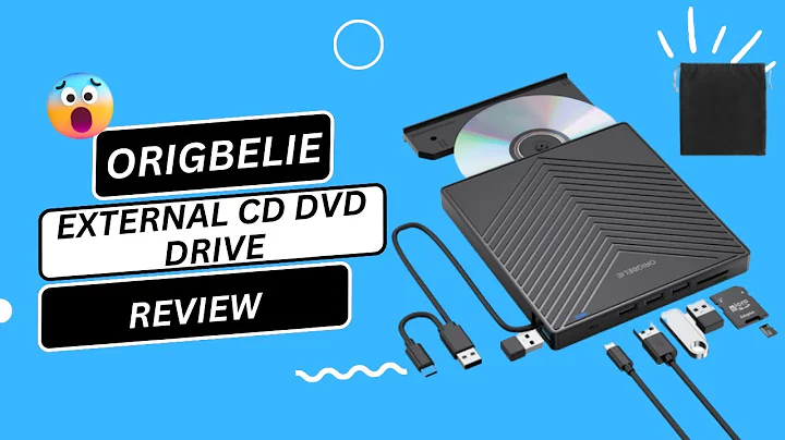 External CD/DVD Convenience: ORIGBELIE External CD DVD Drive Review